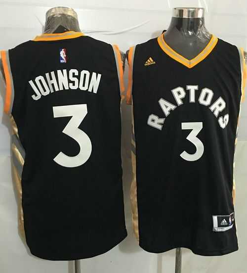 Toronto Raptors #3 James Johnson Black Gold Stitched NBA Jersey,We sell and wholesale Toronto Raptors #3 James Johnson Black Gold Stitched NBA Jersey on line form chian!